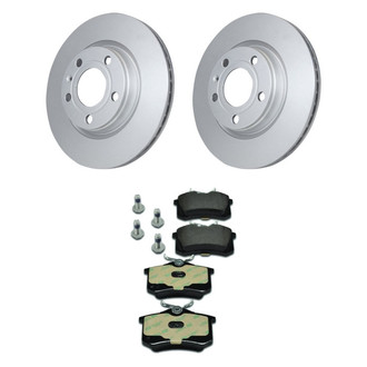 Pagid® - Rear Brake Kit with Semi-Metallic Pads