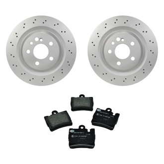 Pagid® - Rear Brake Kit with Semi-Metallic Pads