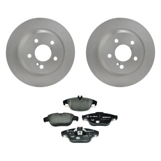 Pagid® - Rear Brake Kit with Semi-Metallic Pads