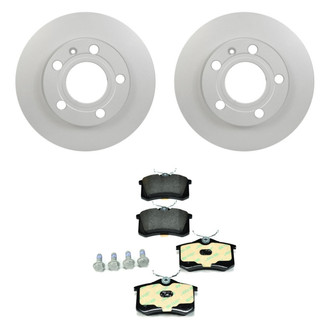 Pagid® - Rear Brake Kit with Semi-Metallic Pads
