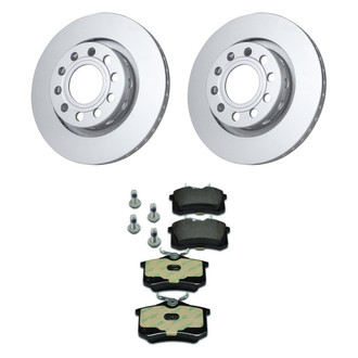 Pagid® - Rear Brake Kit with Semi-Metallic Pads