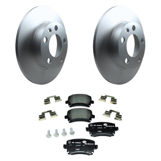 Pagid® - Rear Brake Kit with Semi-Metallic Pads