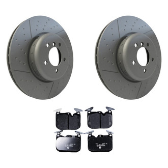 Pagid® - Front Brake Kit with Semi-Metallic Pads