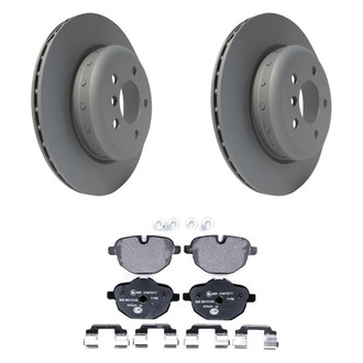 Pagid® - Rear Brake Kit with Semi-Metallic Pads