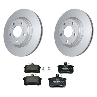 Pagid® - Rear Brake Kit with Semi-Metallic Pads