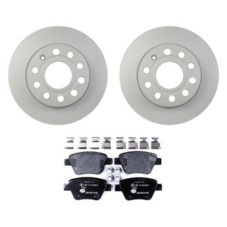 Pagid® - Rear Brake Kit with Semi-Metallic Pads