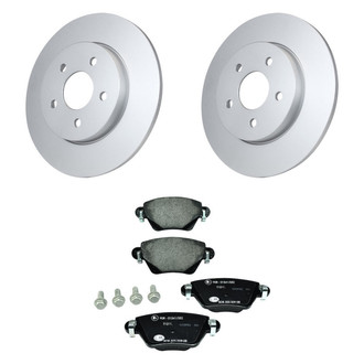 Pagid® - Rear Brake Kit with Semi-Metallic Pads