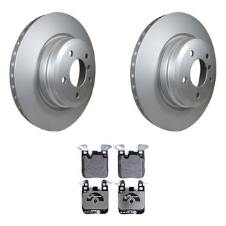 Pagid® - Rear Brake Kit with Semi-Metallic Pads