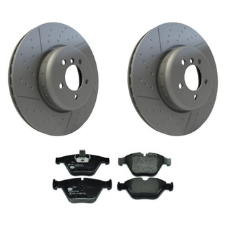 Pagid® - Front Brake Kit with Semi-Metallic Pads