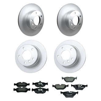 Pagid® - Front and Rear Brake Kit with Semi-Metallic Pads