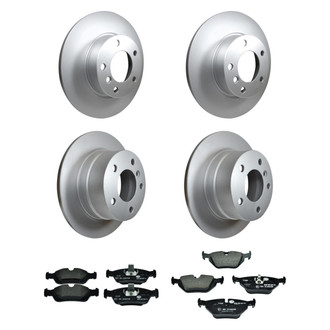 Pagid® - Front and Rear Brake Kit with Semi-Metallic Pads