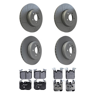 Pagid® - Front and Rear Brake Kit with Semi-Metallic Pads