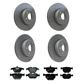 Pagid® - Front and Rear Brake Kit with Semi-Metallic Pads