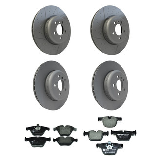 Pagid® - Front and Rear Brake Kit with Semi-Metallic Pads