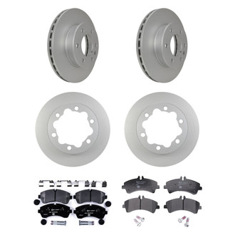 Pagid® - Front and Rear Brake Kit with Semi-Metallic Pads