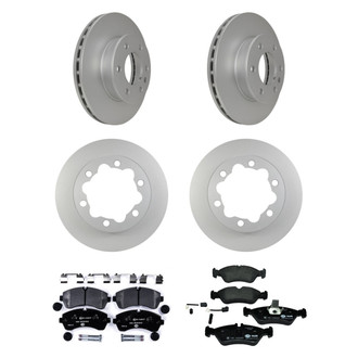 Pagid® - Front and Rear Brake Kit with Semi-Metallic Pads