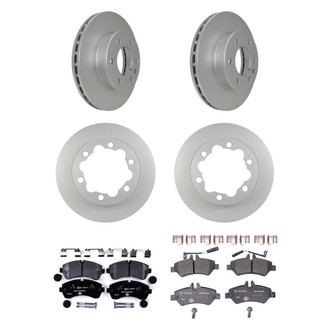 Pagid® - Front and Rear Brake Kit with Semi-Metallic Pads