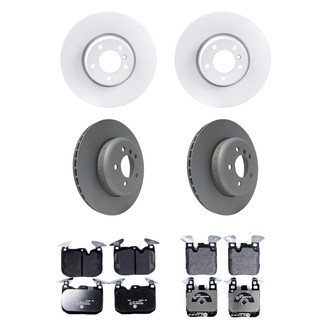 Pagid® - Front and Rear Brake Kit with Semi-Metallic Pads