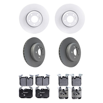 Pagid® - Front and Rear Brake Kit with Semi-Metallic Pads
