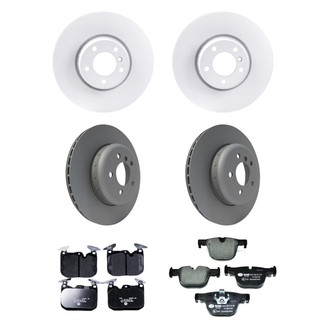 Pagid® - Front and Rear Brake Kit with Semi-Metallic Pads