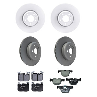 Pagid® - Front and Rear Brake Kit with Semi-Metallic Pads