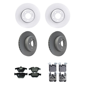Pagid® - Front and Rear Brake Kit with Semi-Metallic Pads
