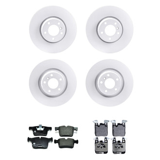 Pagid® - Front and Rear Brake Kit with Semi-Metallic Pads
