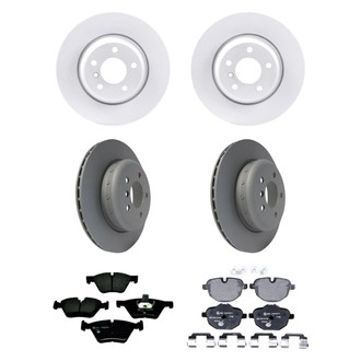 Pagid® - Front and Rear Brake Kit with Semi-Metallic Pads