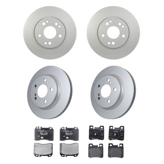Pagid® - Front and Rear Brake Kit with Semi-Metallic Pads