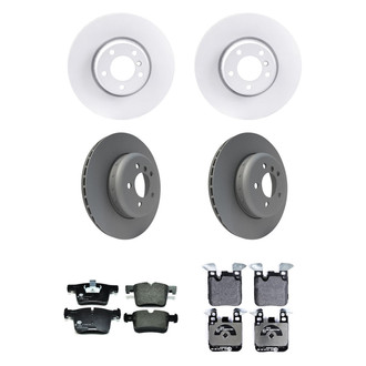 Pagid® - Front and Rear Brake Kit with Semi-Metallic Pads