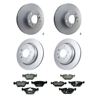 Pagid® - Front and Rear Brake Kit with Semi-Metallic Pads