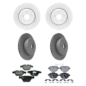 Pagid® - Front and Rear Brake Kit with Semi-Metallic Pads