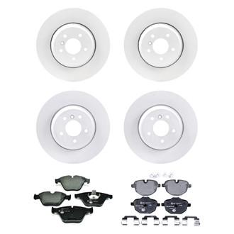 Pagid® - Front and Rear Brake Kit with Semi-Metallic Pads