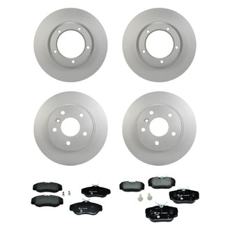 Pagid® - Front and Rear Brake Kit with Semi-Metallic Pads