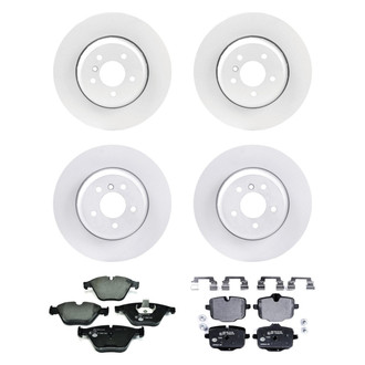 Pagid® - Front and Rear Brake Kit with Semi-Metallic Pads