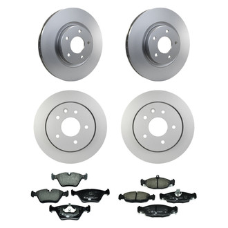 Pagid® - Front and Rear Brake Kit with Semi-Metallic Pads