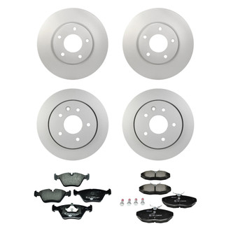 Pagid® - Front and Rear Brake Kit with Semi-Metallic Pads