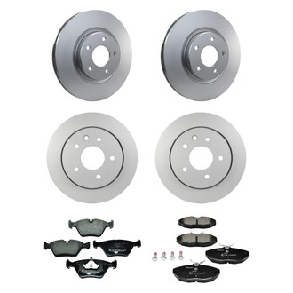 Pagid® - Front and Rear Brake Kit with Semi-Metallic Pads