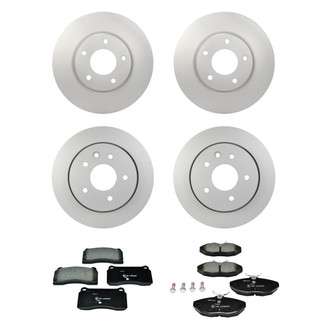 Pagid® - Front and Rear Brake Kit with Semi-Metallic Pads