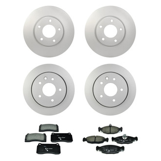 Pagid® - Front and Rear Brake Kit with Semi-Metallic Pads
