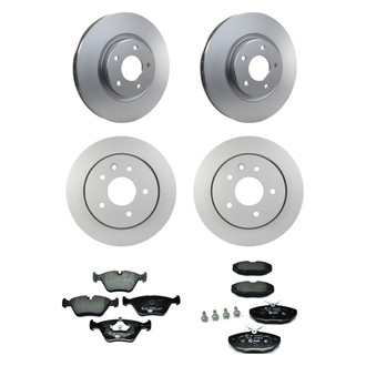 Pagid® - Front and Rear Brake Kit with Semi-Metallic Pads