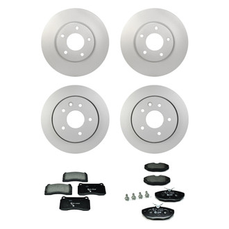 Pagid® - Front and Rear Brake Kit with Semi-Metallic Pads