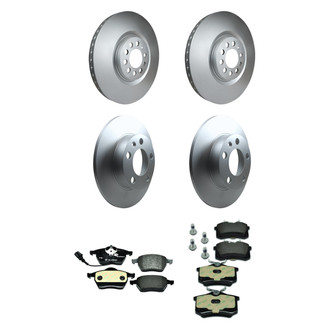 Pagid® - Front and Rear Brake Kit with Semi-Metallic Pads