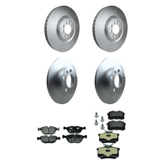 Pagid® - Front and Rear Brake Kit with Semi-Metallic Pads