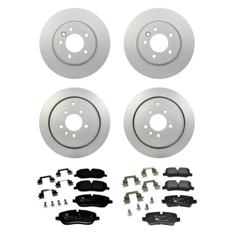 Pagid® - Front and Rear Brake Kit with Semi-Metallic Pads