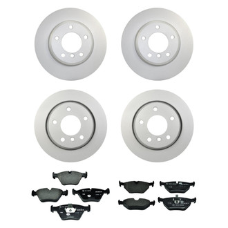 Pagid® - Front and Rear Brake Kit with Semi-Metallic Pads