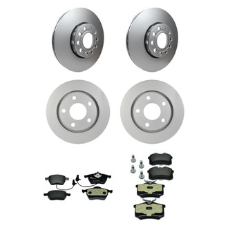 Pagid® - Front and Rear Brake Kit with Semi-Metallic Pads