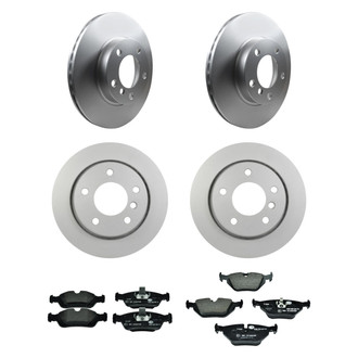 Pagid® - Front and Rear Brake Kit with Semi-Metallic Pads