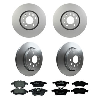 Pagid® - Front and Rear Brake Kit with Semi-Metallic Pads