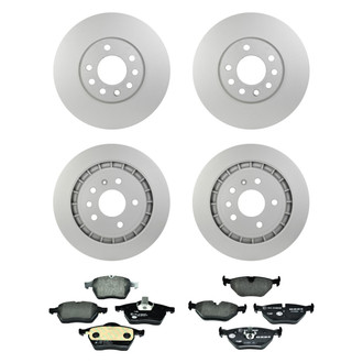 Pagid® - Front and Rear Brake Kit with Semi-Metallic Pads